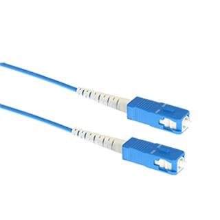 Fiberpatch simplex SC-SC G657A2  1,0m LSZH FTTH blå 10/125